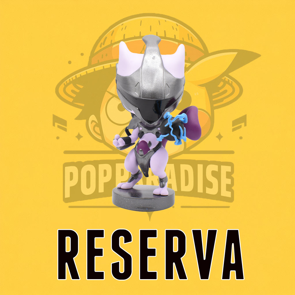 Custom Pop! Pokémon - Mewtwo (Armored) (GITD)