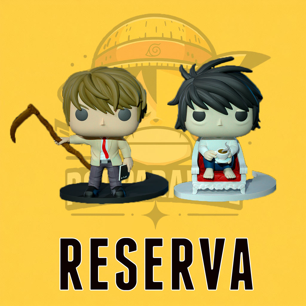 Custom Pop! Death Note - Light Yagami y L