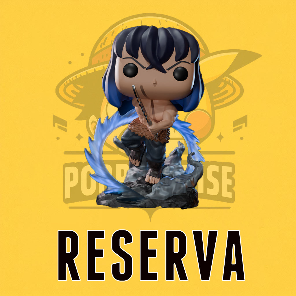 Custom Pop! Kimetsu No Yaiba ( Demon Slayer ) - Inosuke Hashibira V.2