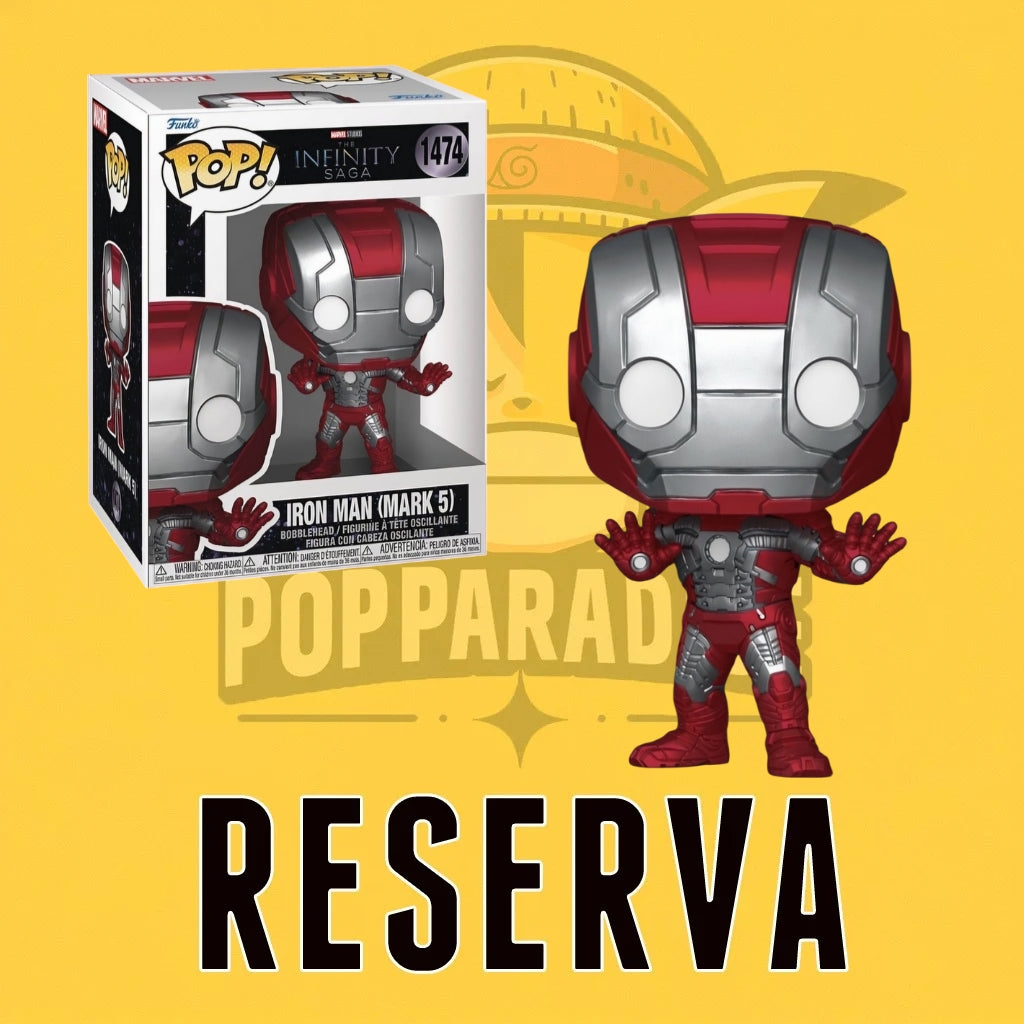 Funko Pop! Marvel - Iron Man (Mark 5) 1474 (RESERVA)