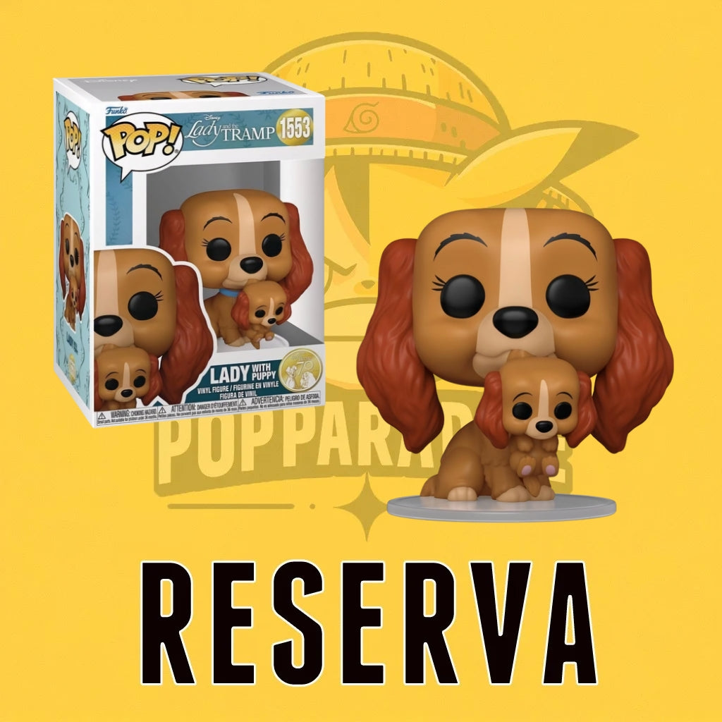 Funko Pop! Disney - Lady with Puppy 1553 (RESERVA)