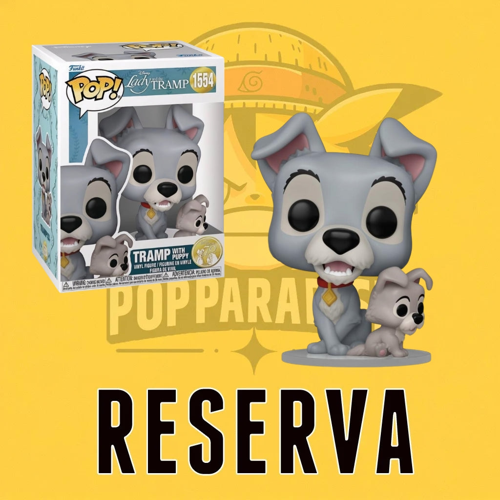 Funko Pop! Disney - Tramp with Puppy 1554 (RESERVA)