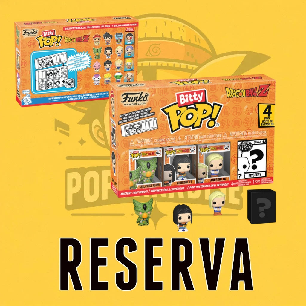 Funko Pop! Bitty Bot - Dragon Ball Z 4-Packs Series 2 (RESERVA)