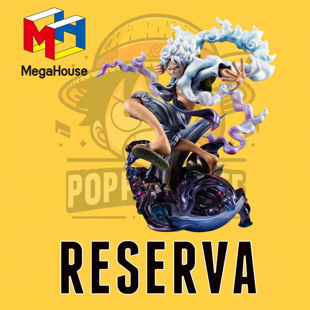 Megahouse! One Piece - P.O.P. Monkey D. Luffy Gear Fifth 23 cm