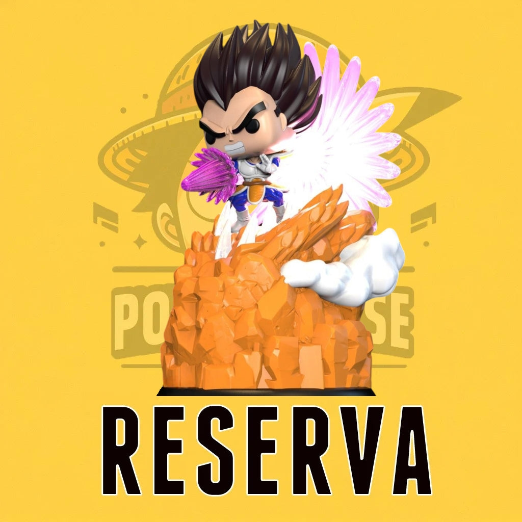 Custom Pop! Dragon Ball - Goku vs Vegeta (SOLO VEGETA)