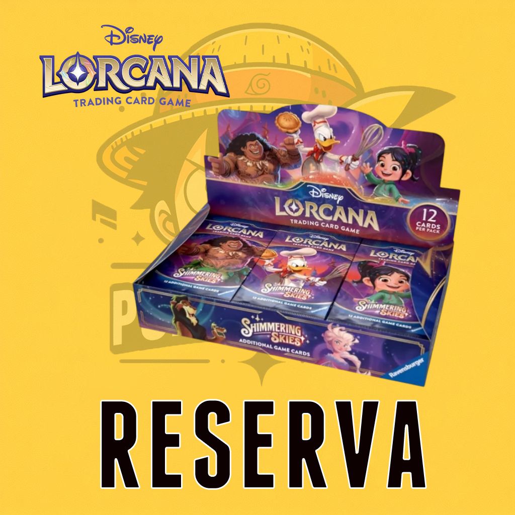 TCG Lorcana! Disney - Shimmering Skies Caja 24 (Inglés) (RESERVA)