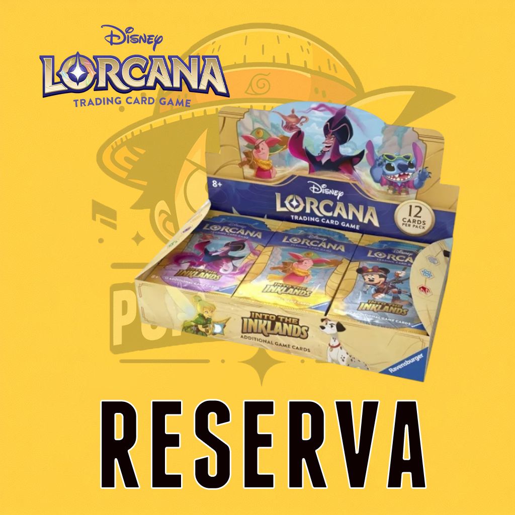 TCG Lorcana! Disney - Into the Inklands Caja 24 (Inglés) (RESERVA)