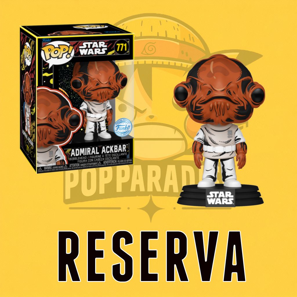 Funko Pop! Star Wars - Admiral Ackbar (Retro)(RESERVA)