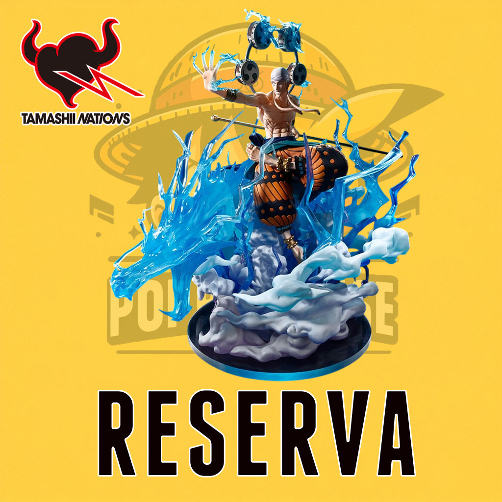 Tamashii Nations! One Piece Figuarts ZERO Extra Battle Enel Sixty Million Volt Lightning Dragon 32 cm