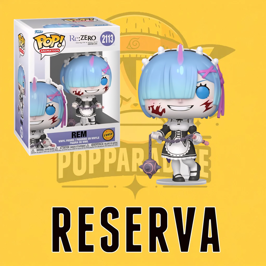 Funko Pop! Re:Zero - Rem 2113 (Opción Chase Aleatorio) (RESERVA)