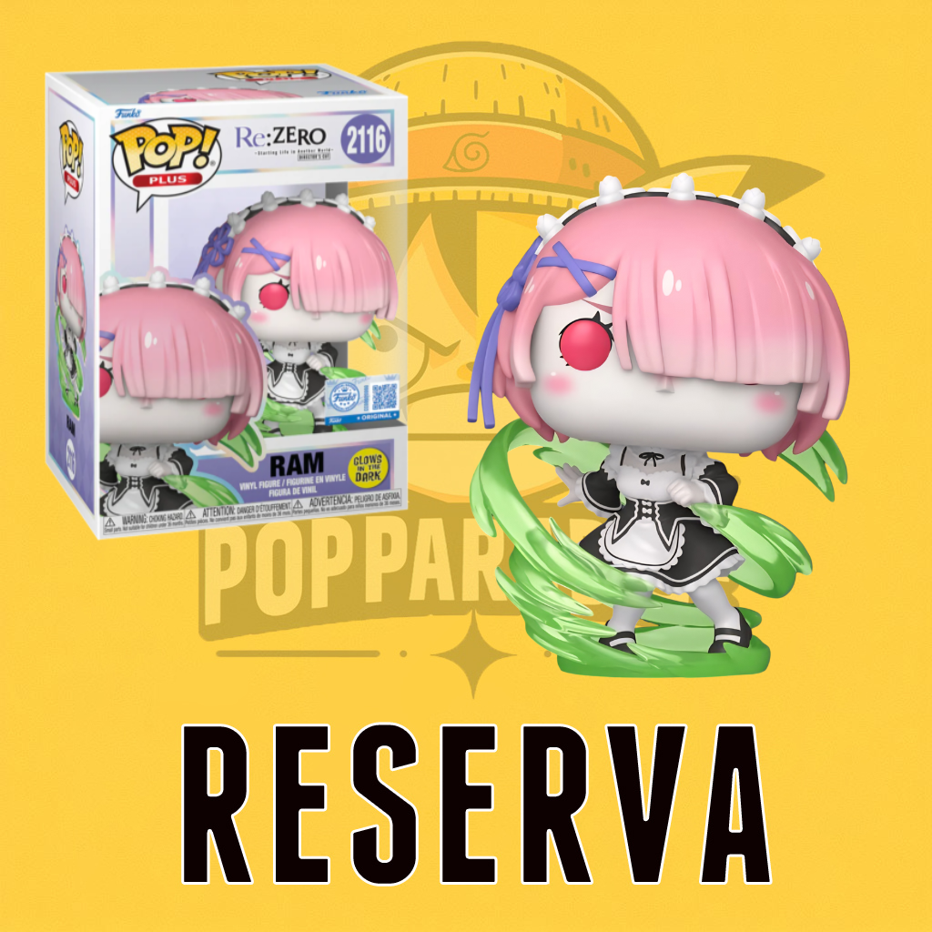 Funko Pop! Re:Zero - Ram 2116 (SE) (GITD) (RESERVA)