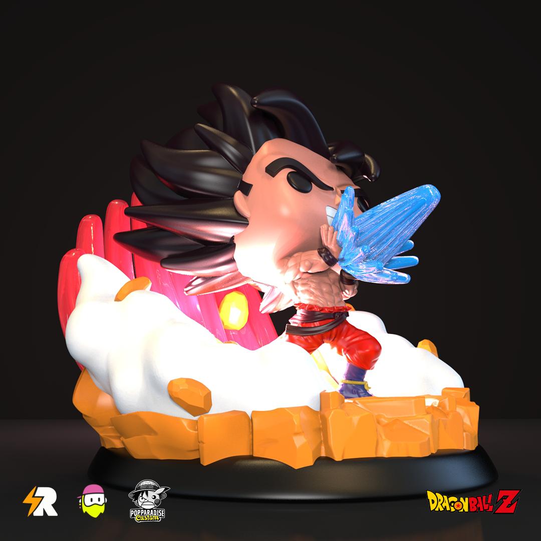 Custom Pop! Dragon Ball - Goku vs Vegeta (SOLO GOKU)