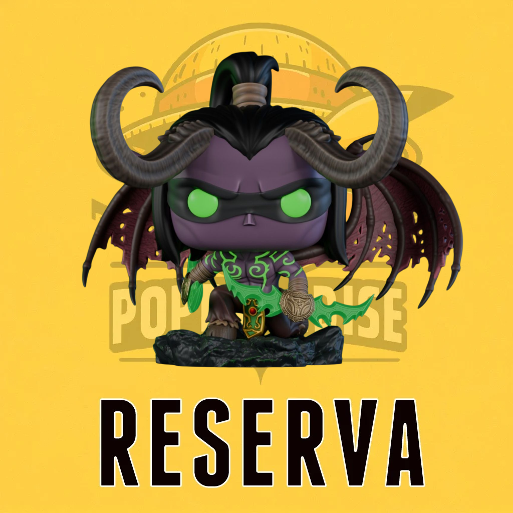 Custom Pop! World of Warcraft - Illidan Stormrage -
