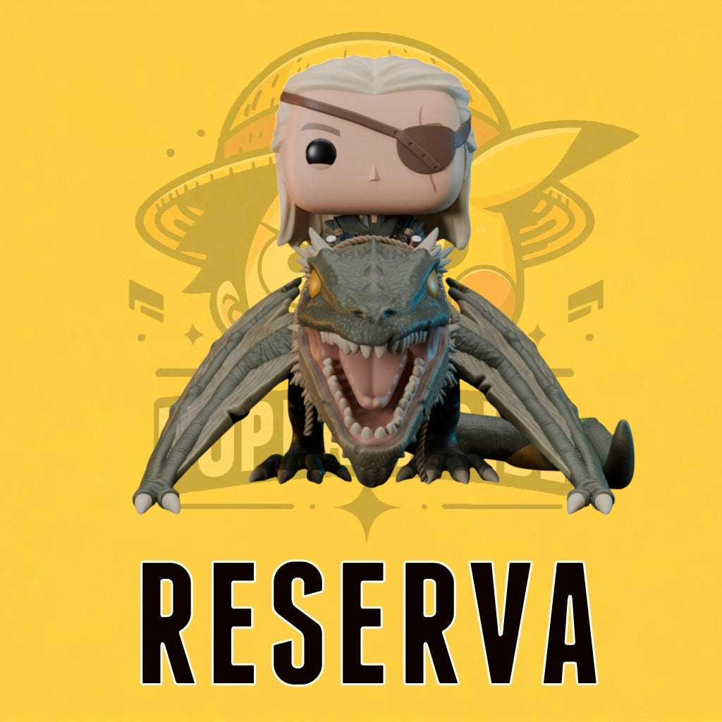 Custom Pop! House of the Dragon - Aemond & Vhagar