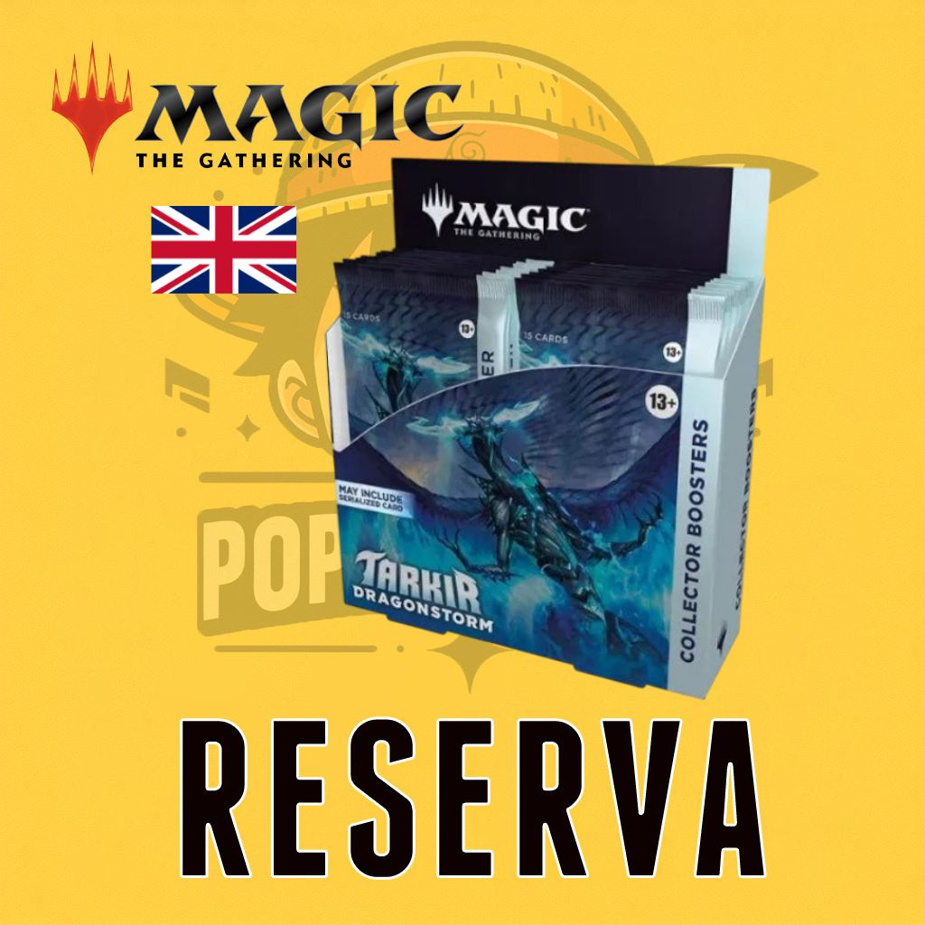 TCG Magic! Collector Booster Display (12 Sobres) Tarkir Dragonstorm (Inglés) (RESERVA)
