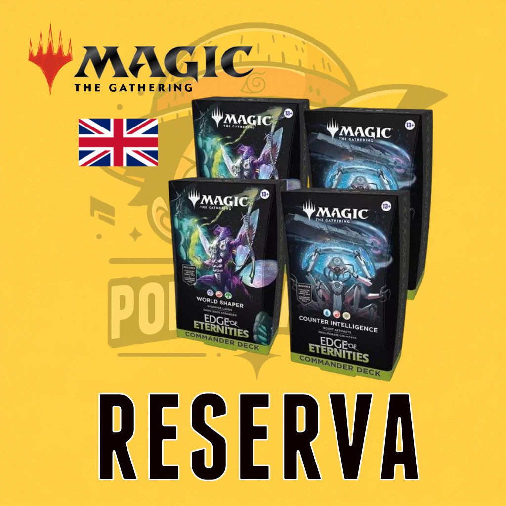 TCG Magic! Commander Display (4 mazos) Edge of Eternities (Inglés) (RESERVA)