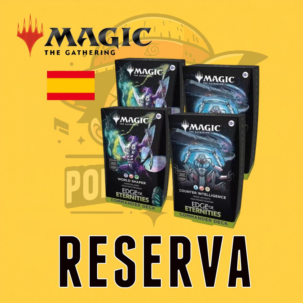 TCG Magic! Commander Display (4 mazos) Edge of Eternities (Español) (RESERVA)