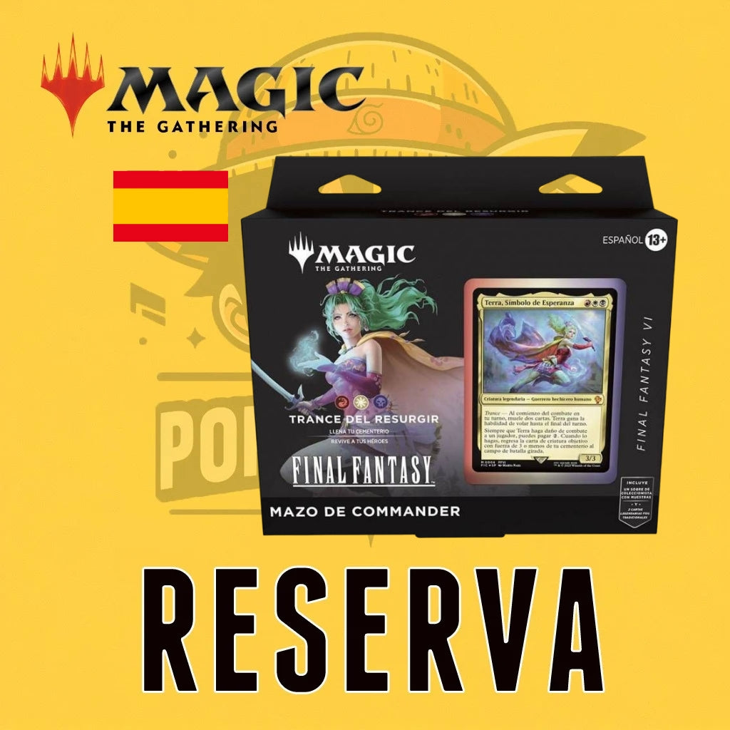 TCG Magic! Commander Display Trance del Resurgir (Español) (RESERVA)