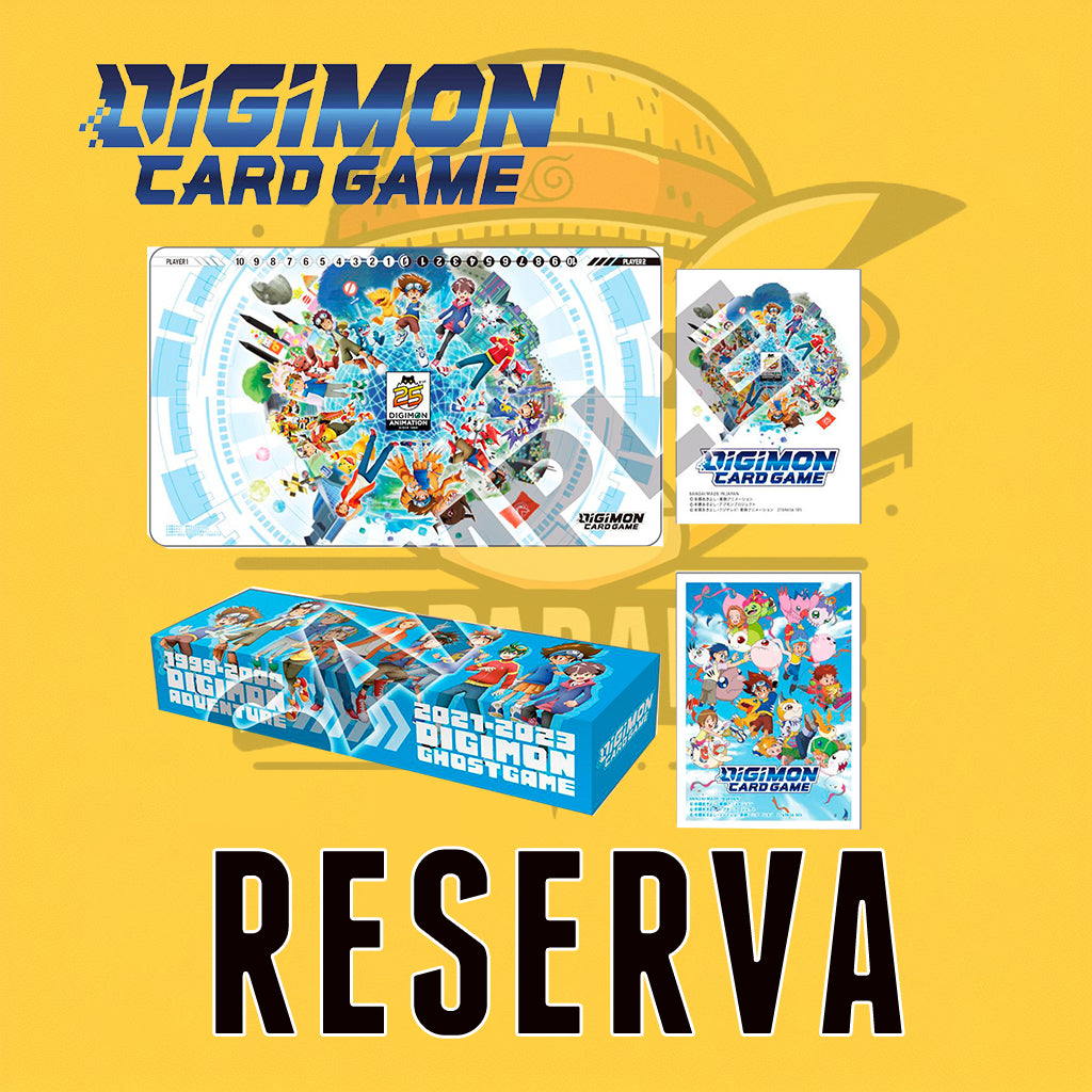 TCG Digimon! Set Animation Series 25th Anniversary PB-20 (Inglés) (RESERVA)