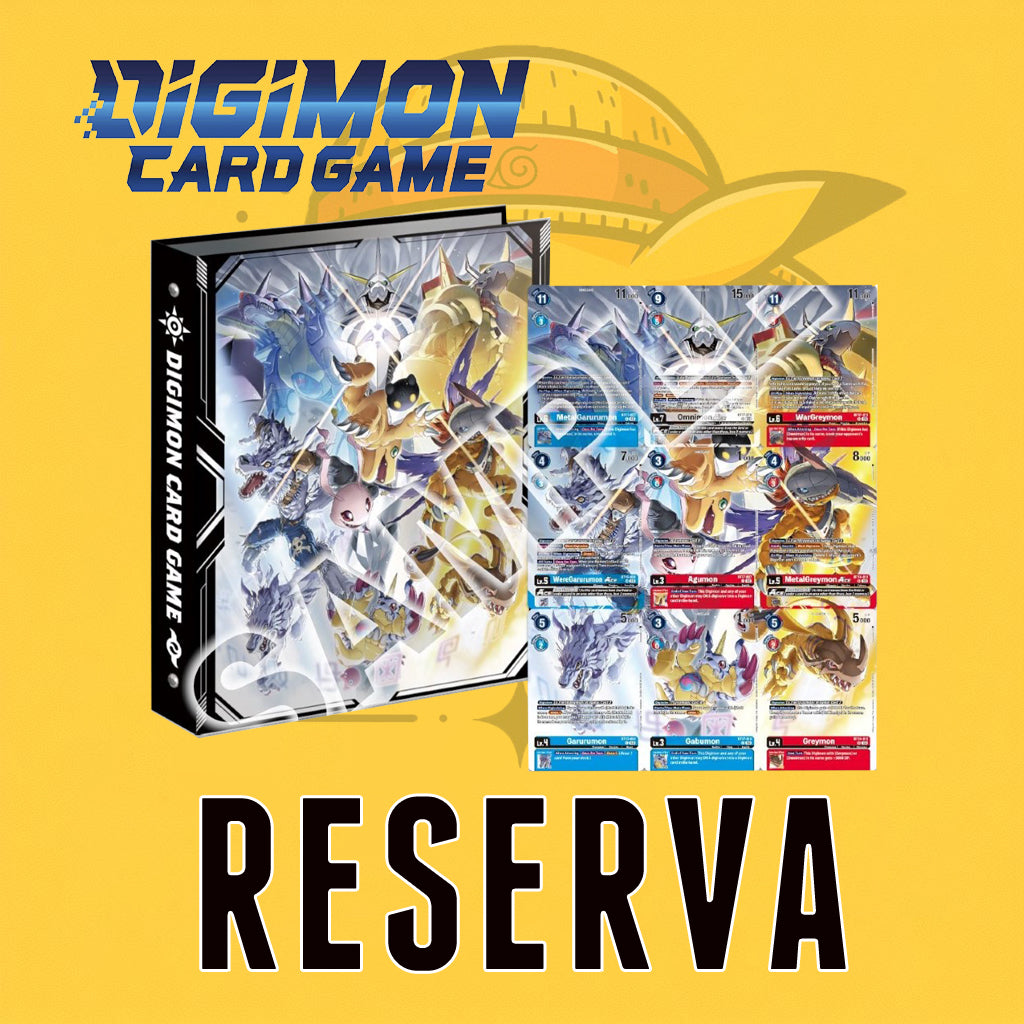 TCG Digimon! Set de Carpeta de Omnimon PB19 (Inglés) (RESERVA)