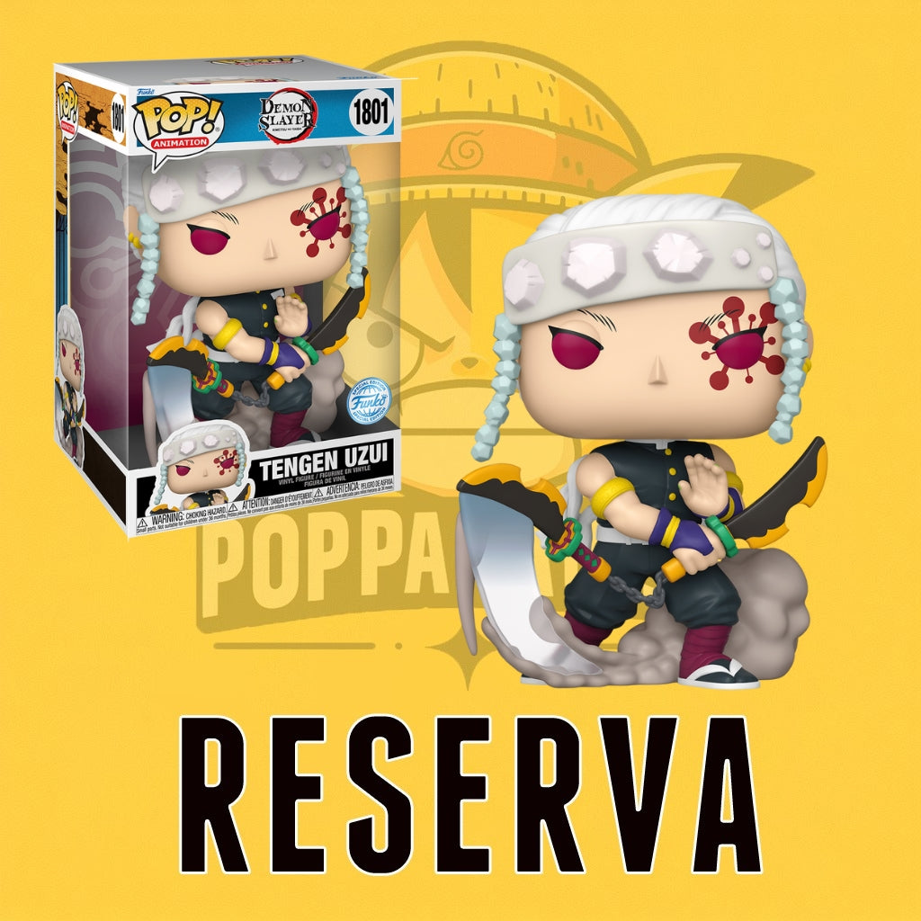 Funko Pop! Kimetsu No Yaiba (Demon Slayer) - Tengen Uzui 1801 Jumbo 10" (RESERVA)