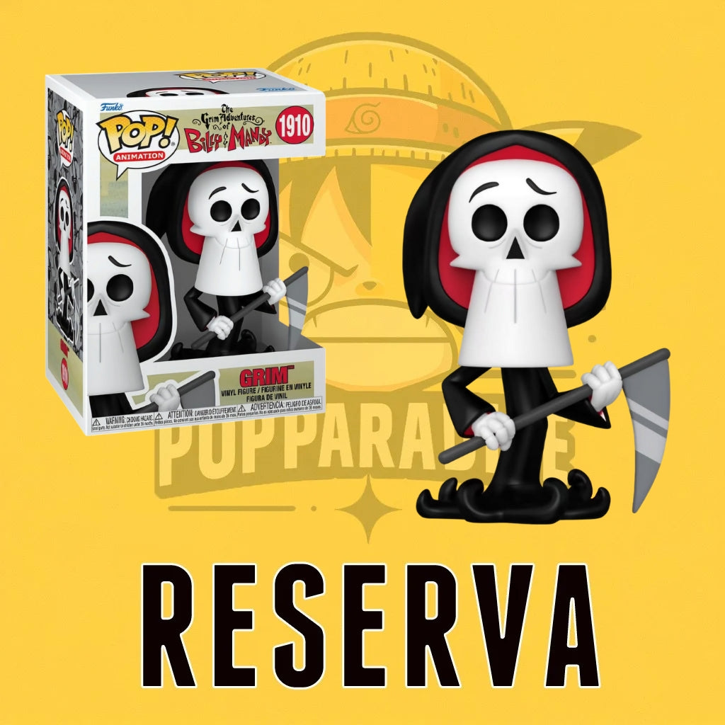 Funko Pop! Las macabras aventuras de Billy y Mandy - Grim 1910 (Calavera) (RESERVA)
