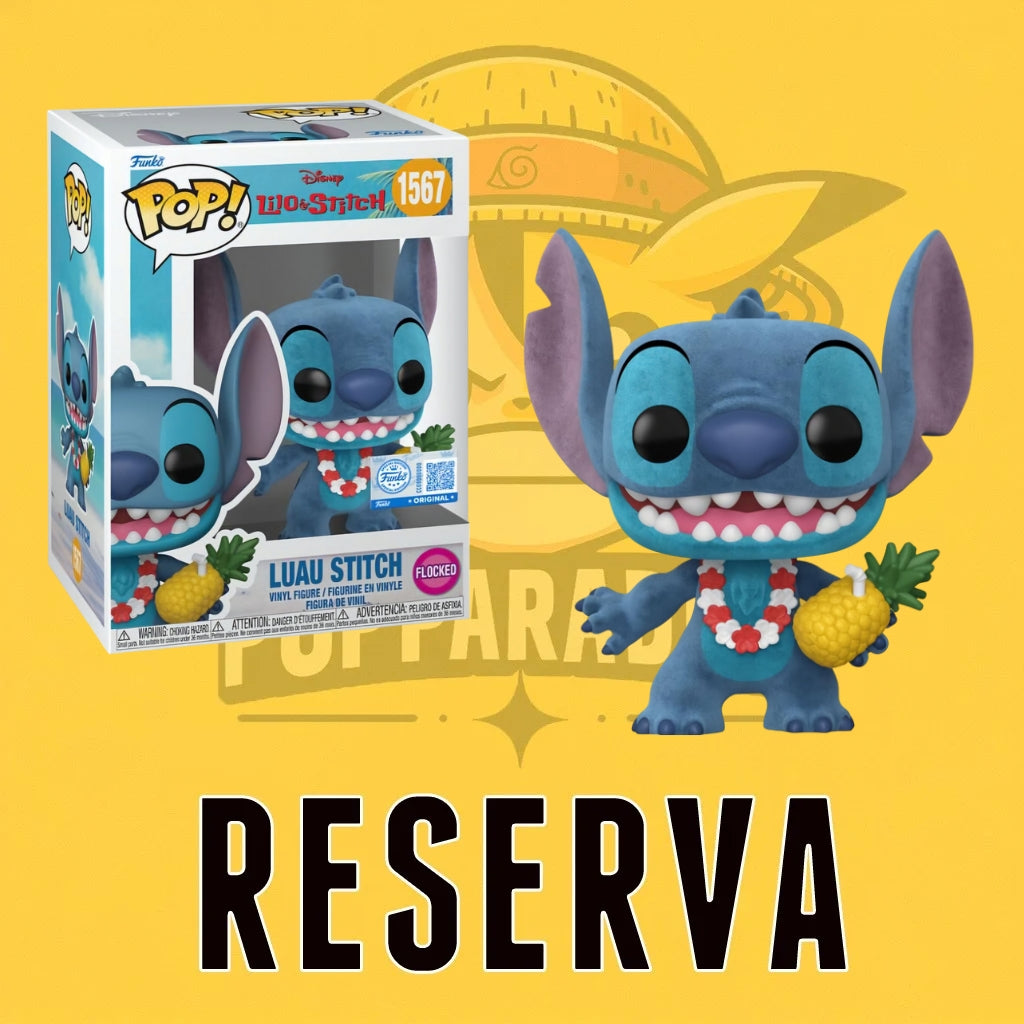 Funko Pop! Disney Lilo & Stitch - Luau Stitch SE (Flocked) 1567 (RESERVA)