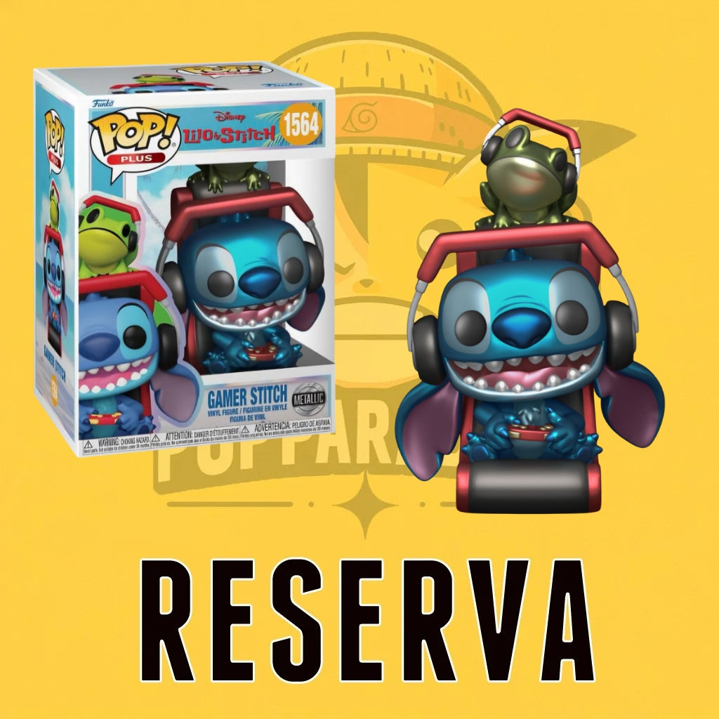 Funko Pop! Disney Lilo & Stitch - Gamer Stitch (Metallic) 1564 (RESERVA)
