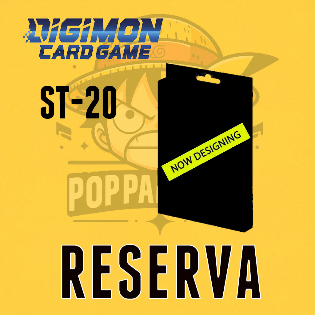 TCG Digimon! Starter Deck Display Protector of light ST20 (Inglés) (RESERVA)
