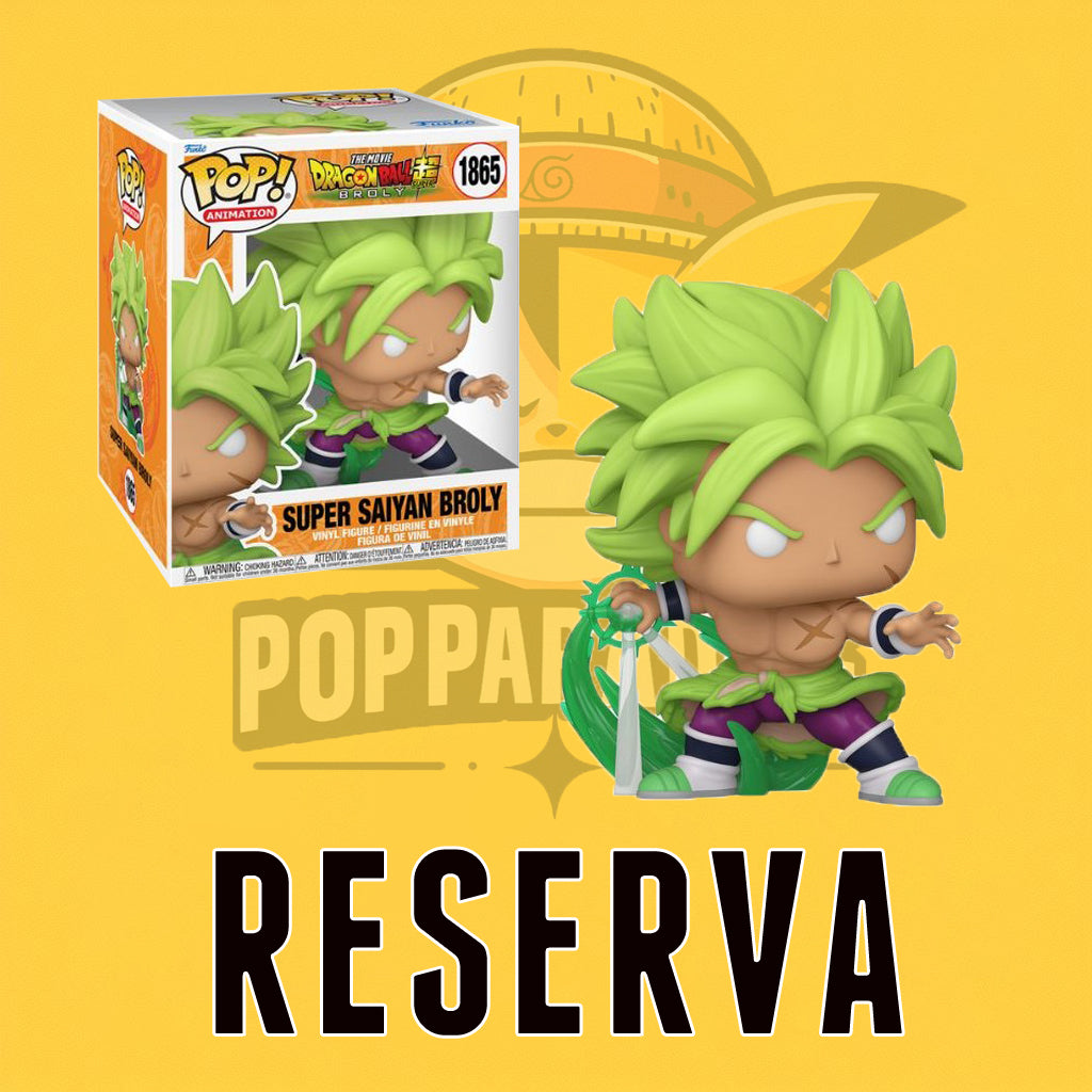 Funko Pop! Dragon ball Super Broly - Super Saiyan Broly 6" 1865 (RESERVA)