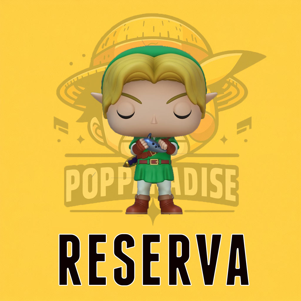 Custom Pop! Nintendo Zelda - Link con ocarina del tiempo