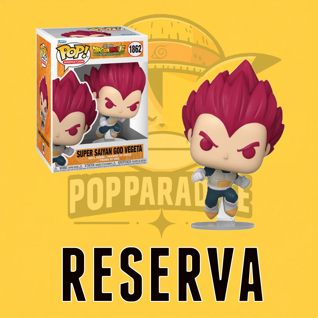 Funko Pop! Dragon ball Super Broly - Vegeta Super Saiyan God 1862 (RESERVA)