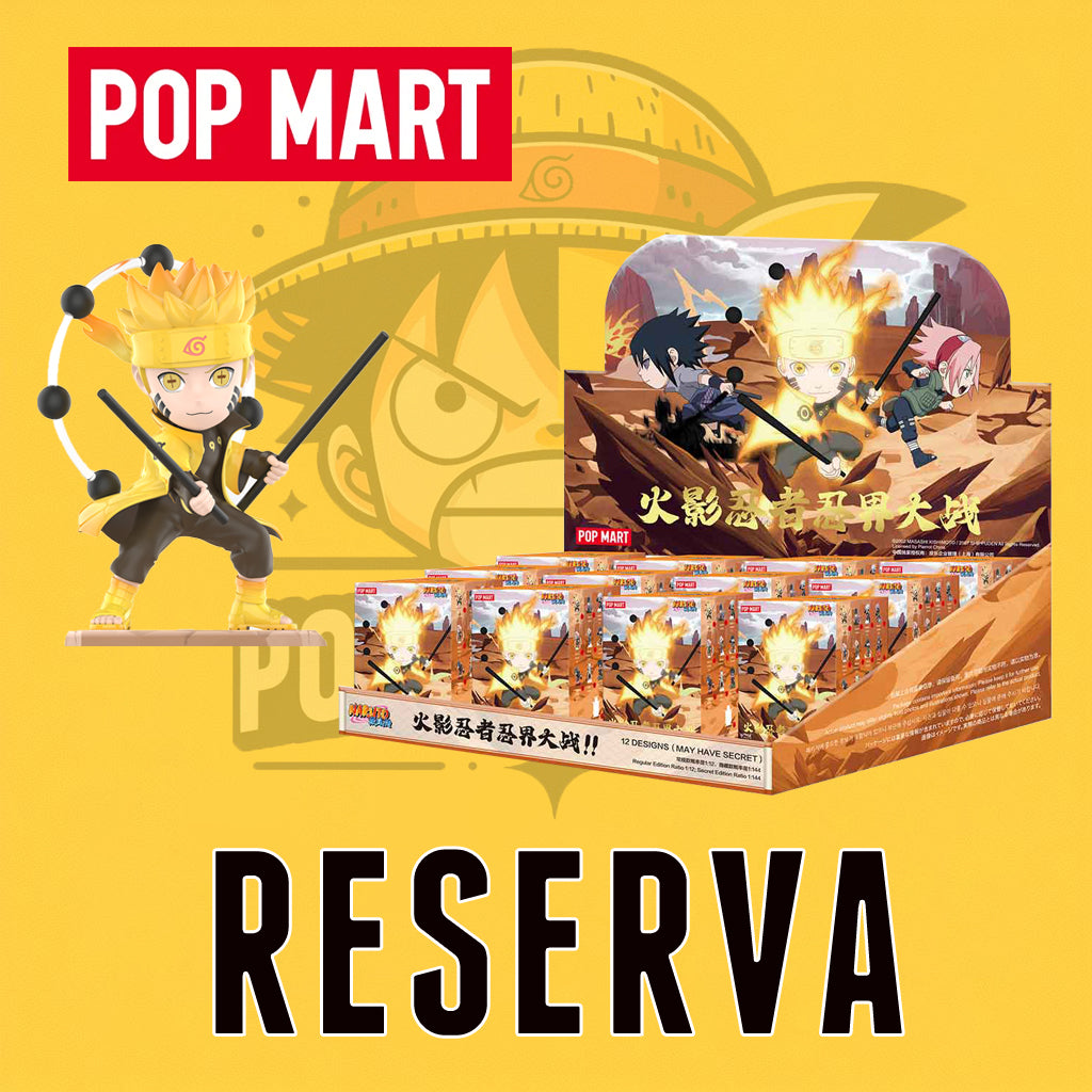 Pop Mart! Colaboraciones - Naruto Ninkai Taisen