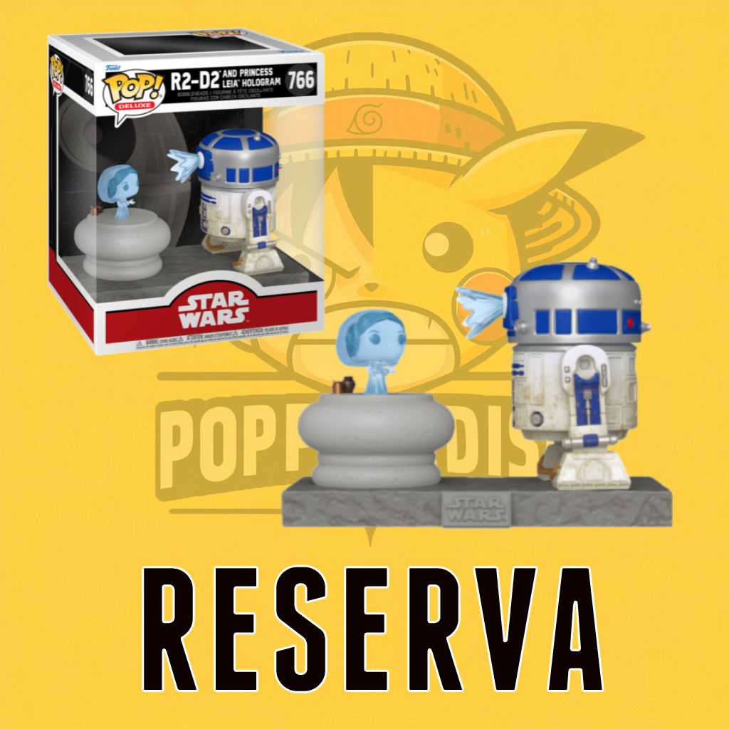 Funko Pop! Star Wars - R2-D2 and princess Leia 766 (RESERVA)