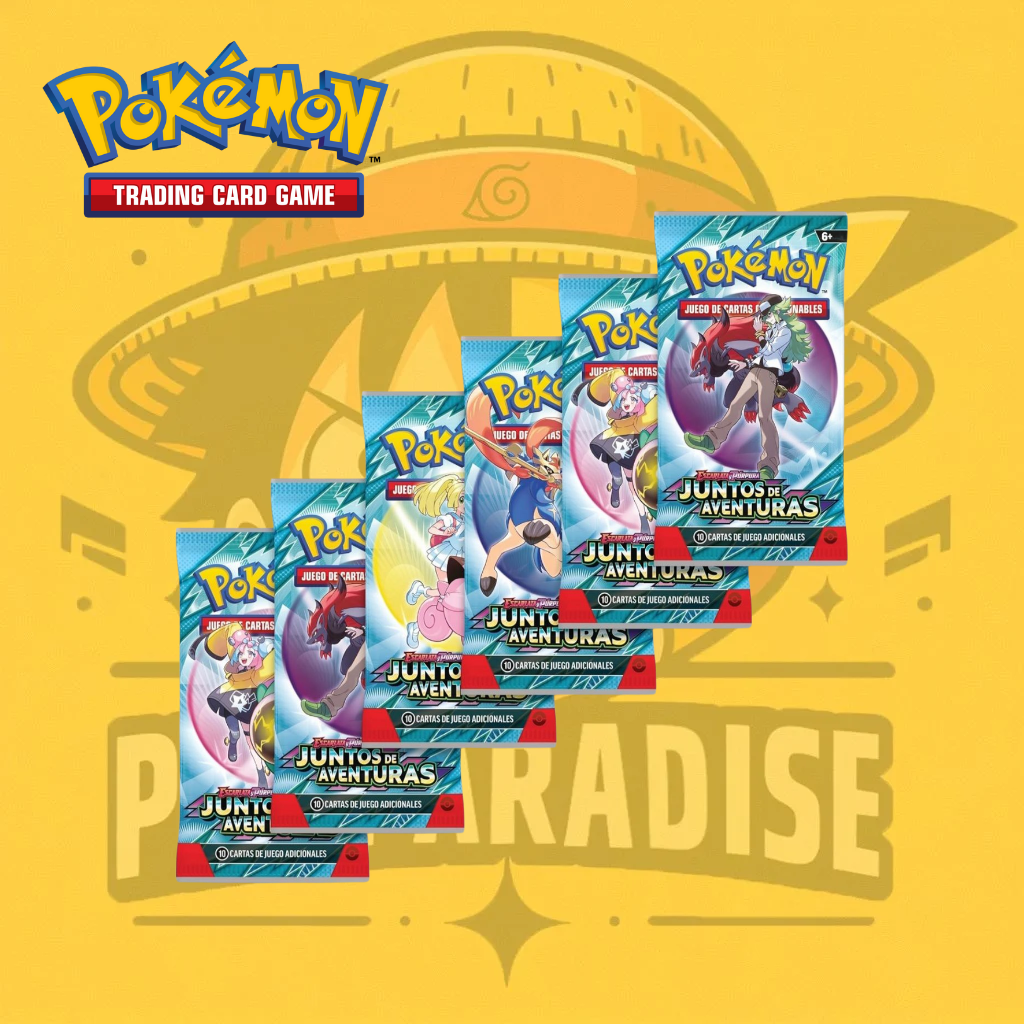 TCG Pokémon! Booster Box (6 sobres) - Juntos de Aventuras (Español)