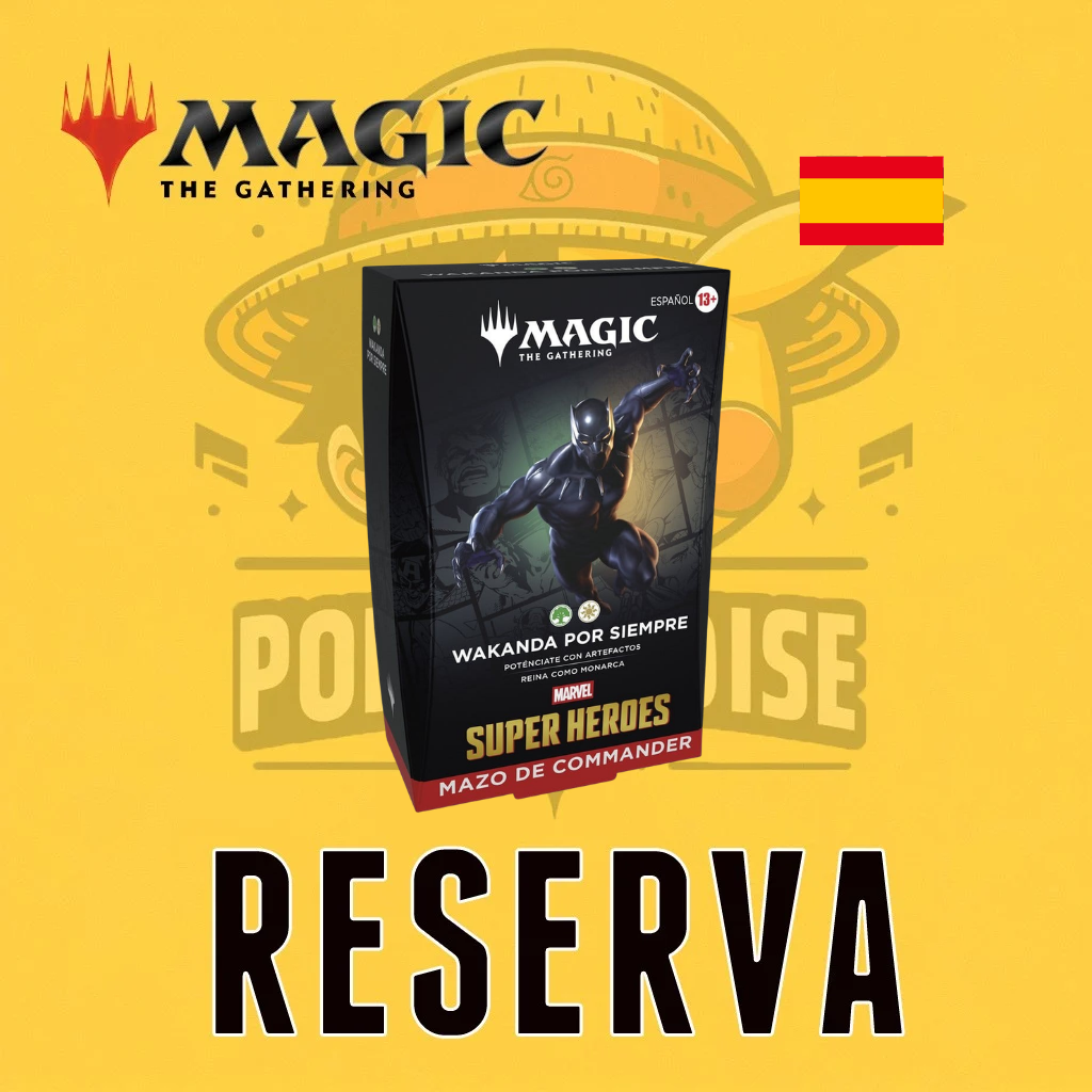 TCG Magic The Gathering | Marvel Super Heroes - Commander Deck Wakanda Forever (Español) (RESERVA)