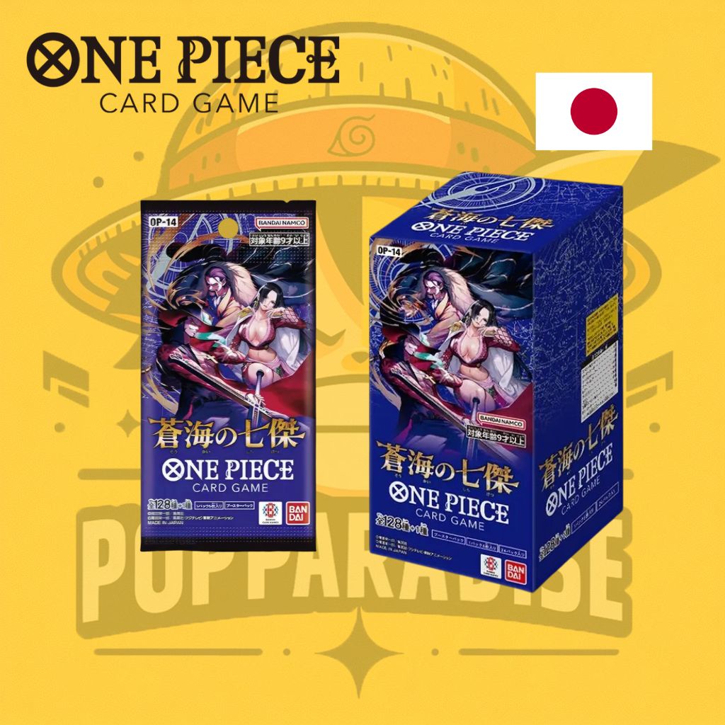 TCG One Piece! OP-14 Warlords of the Sea (Japonés) (BAJO PEDIDO)