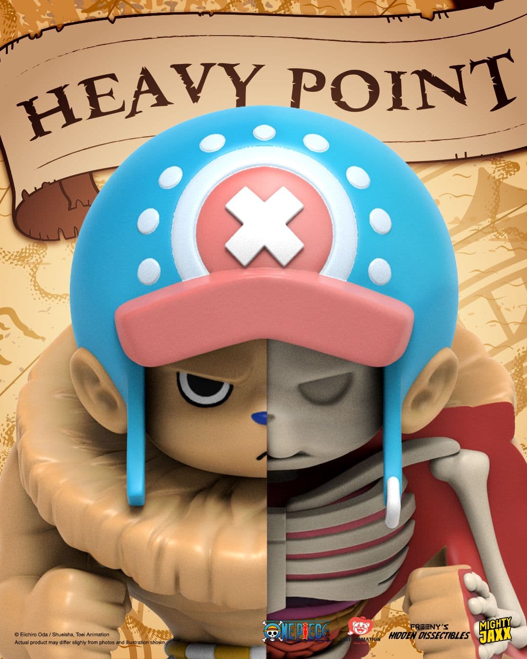 Mighty Jaxx! One Piece - Chopper Serie 3 (Caja Completa)(6und)