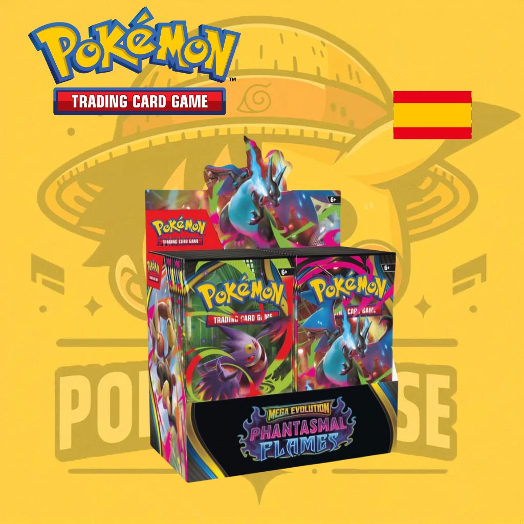 TCG Pokémon! Booster Box - Fuegos Fantasmales (36 sobres) (Español)