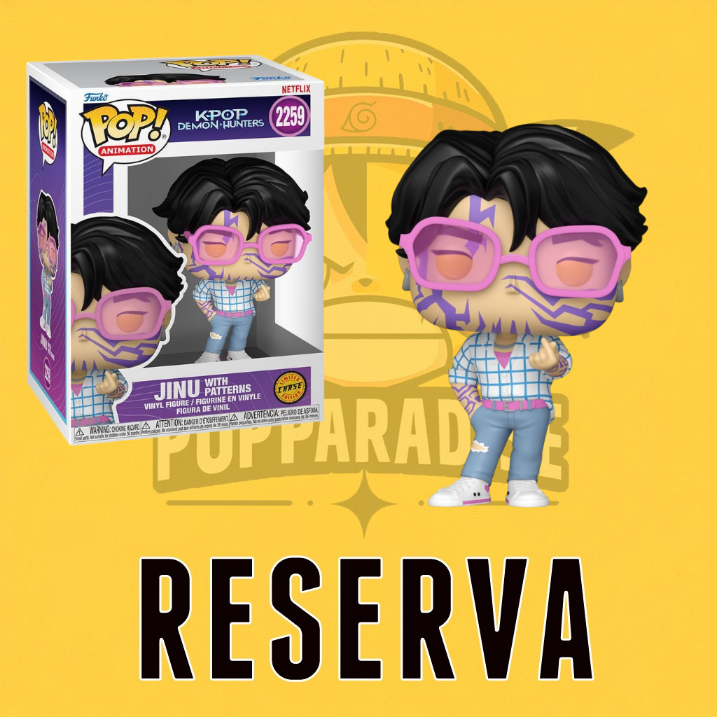 Funko Pop! K-Pop Demon Hunters – Jinu 2259 (Opción Chase Aleatorio) (RESERVA)
