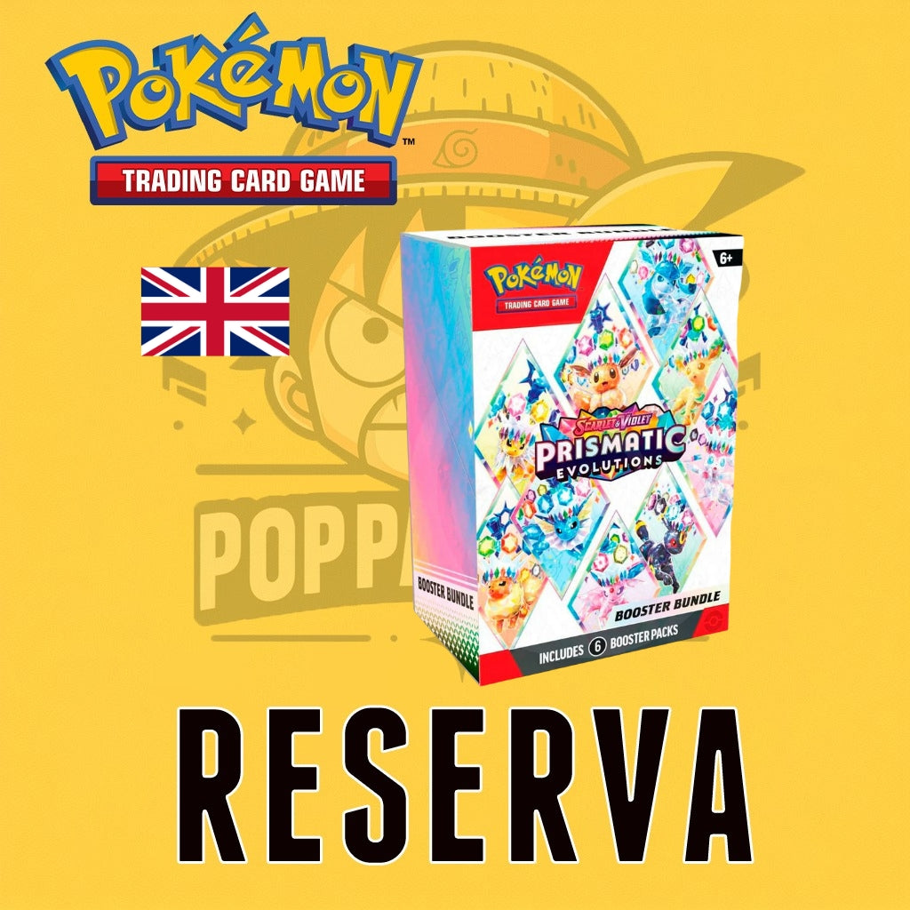 TCG Pokémon! Booster Bundle Scarlet & Violet SV8.5 Prismatic Evolutions (Inglés) (RESERVA)