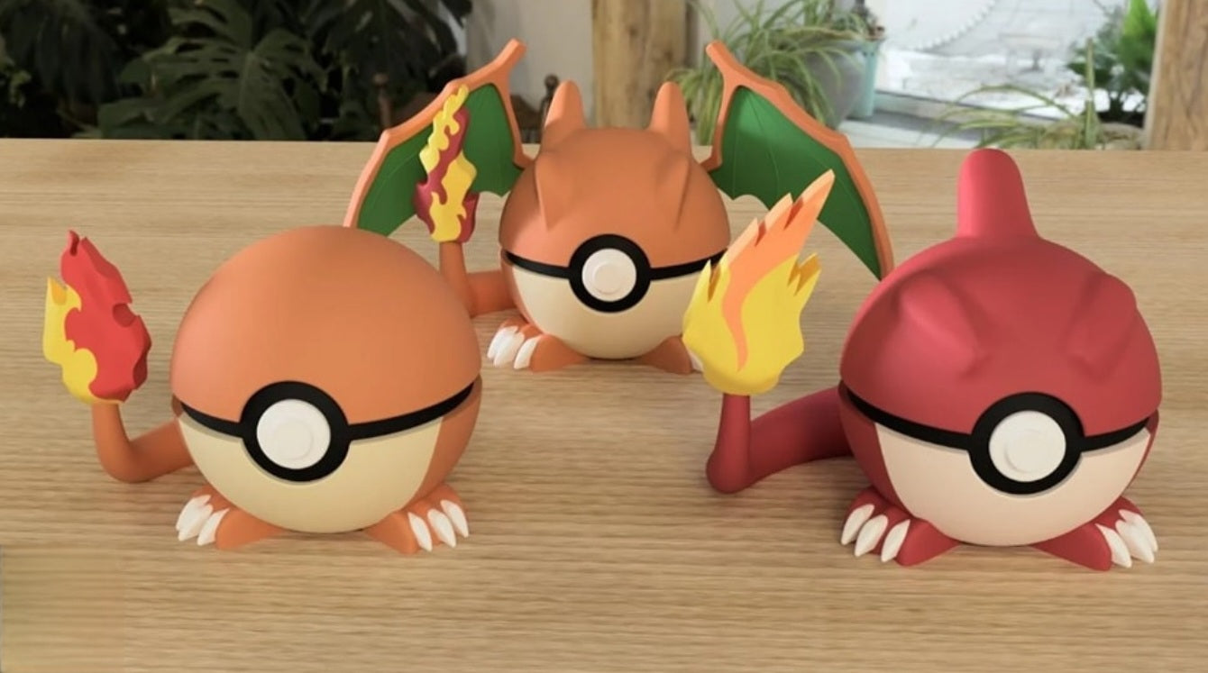 POKE BALL 3D! 0006 Charizard