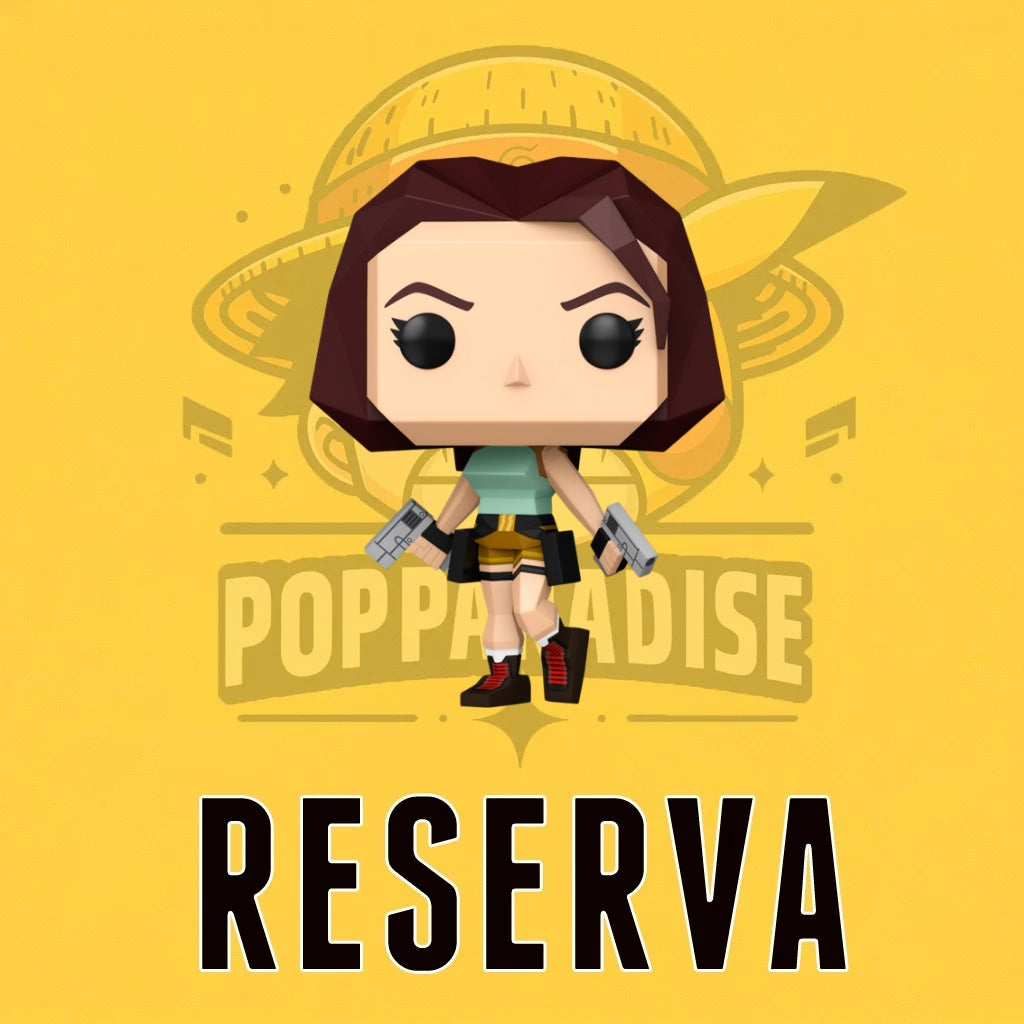 Funko Pop! Games – Tom Raider - Lara Croft (Polygon) (RESERVA)