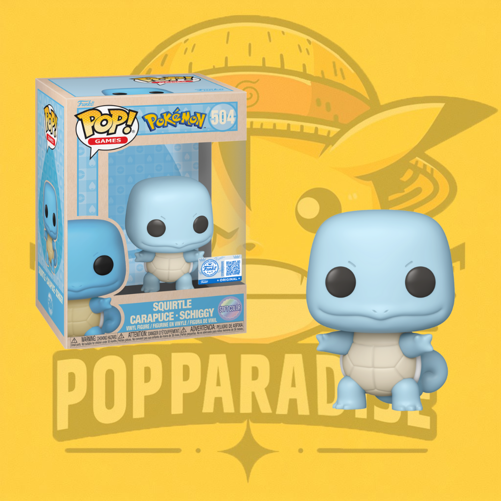 Funko Pop! Pokémon - Squirtle (Soft Color) (SE) 504