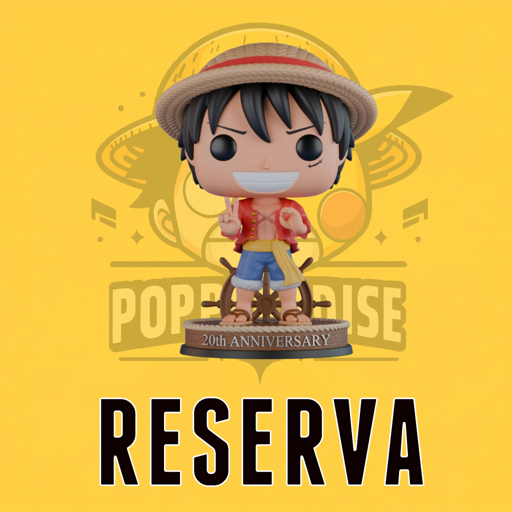 Custom Pop! One Piece - Monkey D. Luffy 20 aniversario