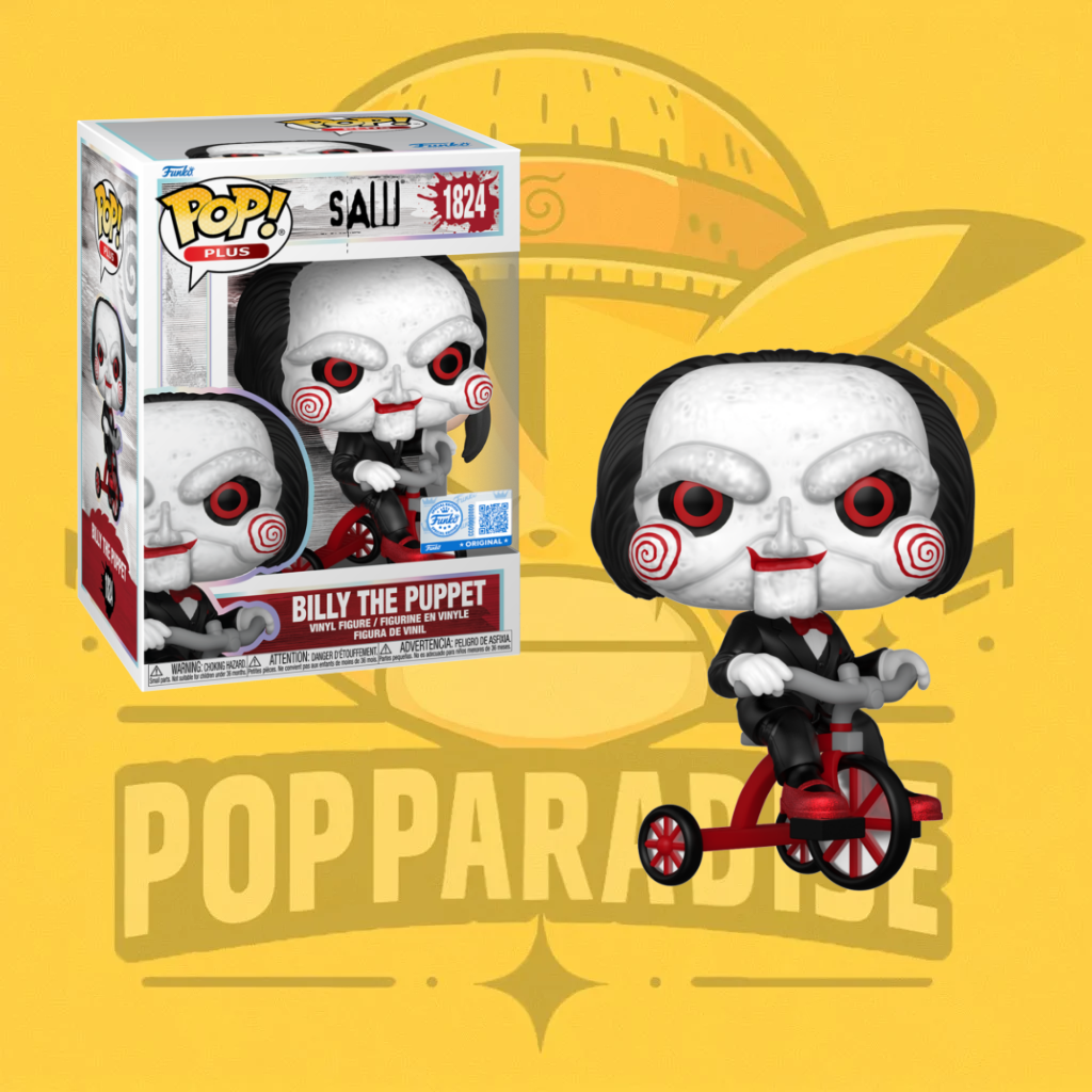 Funko Pop! Saw - Billy The Puppet 1824 (SE) Plus