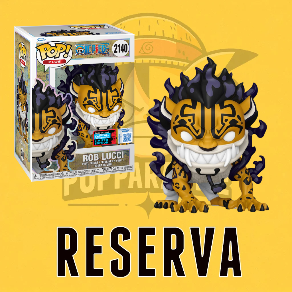 Funko Pop! One Piece - Rob Lucci (Human Beast Form) Plus 2140 (NYCC 2025) (Importación) (SE) (RESERVA)