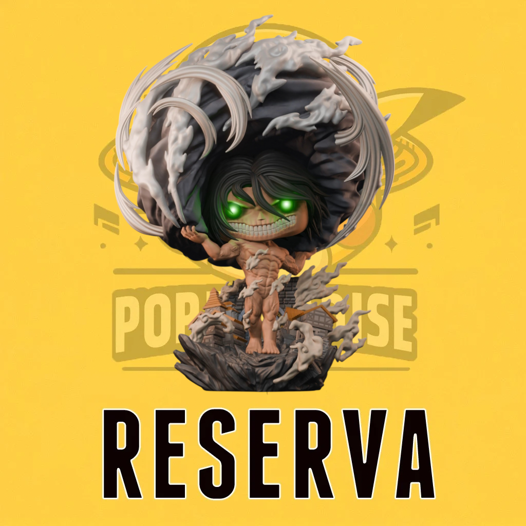 Custom Pop! Attack On Titan - Eren Titan 6"