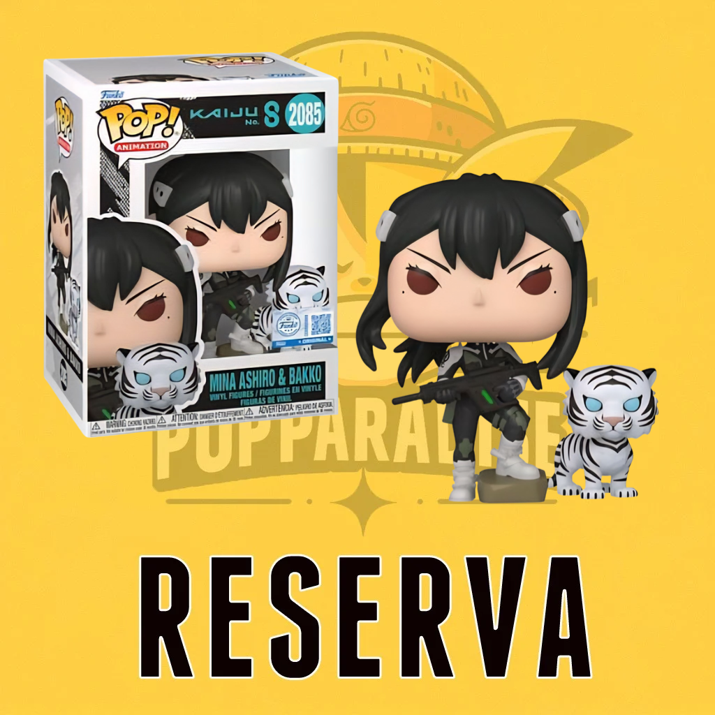 Funko Pop! Kaiju No. 8 - Mina Ashiro & Bakko 2085 (SE) (RESERVA)
