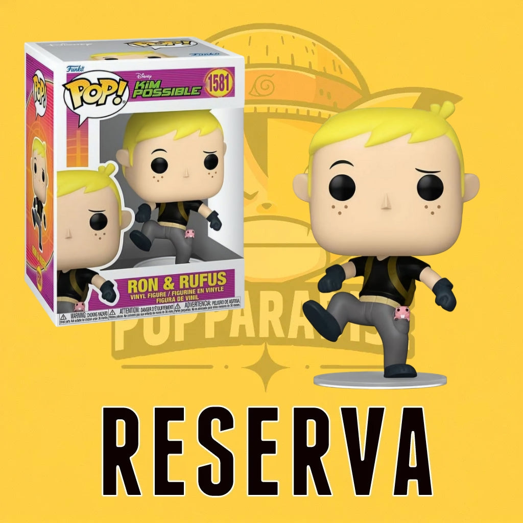 Funko Pop! Disney Kim Possible - Ron & Rufus 1581 (RESERVA)